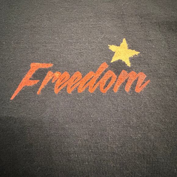 Crazy Shirts Hawaii Original Men's Graphic Tee - Palm Trees USA Flag black Med - Picture 8 of 12